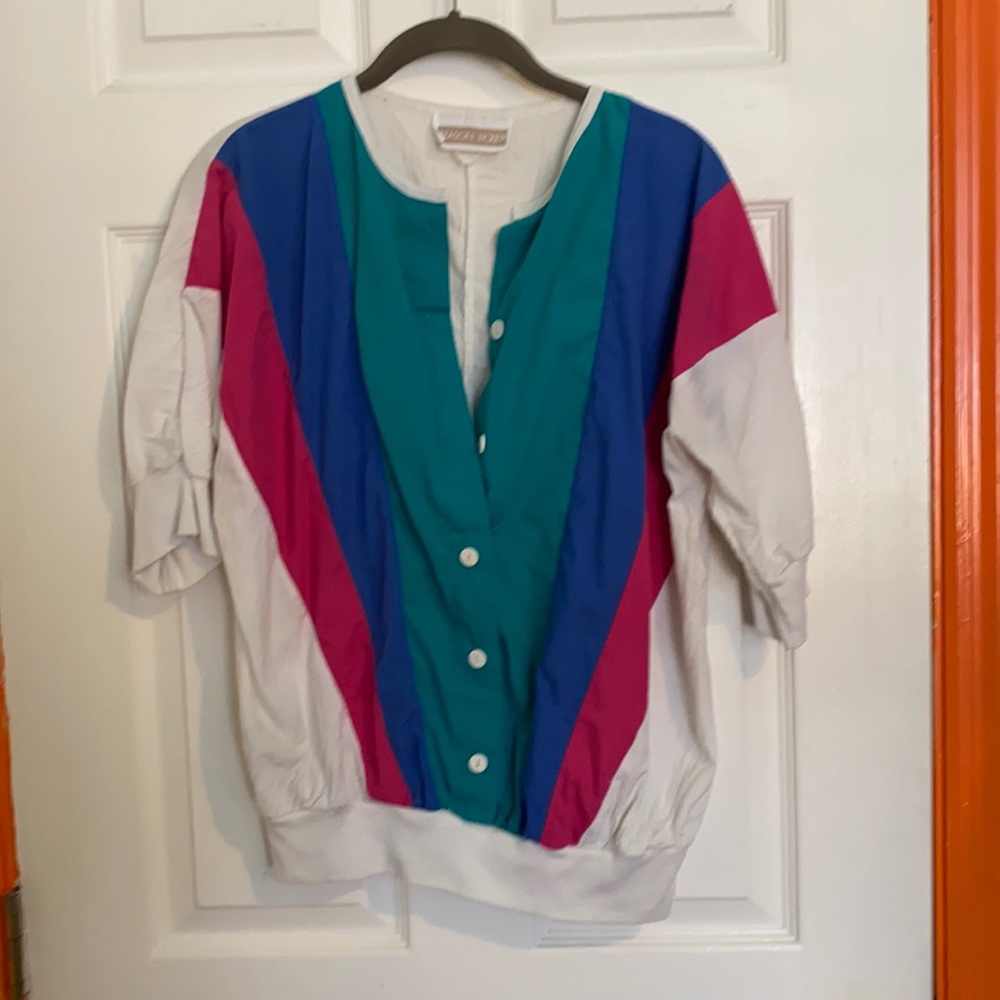 Vintage button up blouse